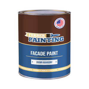 Facade Paint Brown mahagony