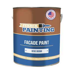 Peinture façade Beige brun