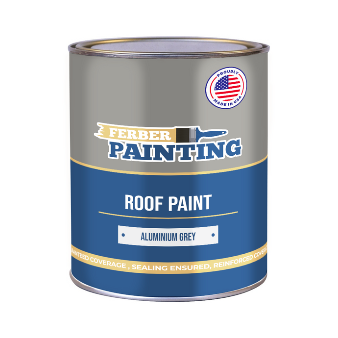 Peinture toiture Gris aluminium