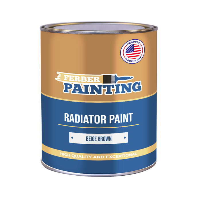 Peinture radiateur Beige brun