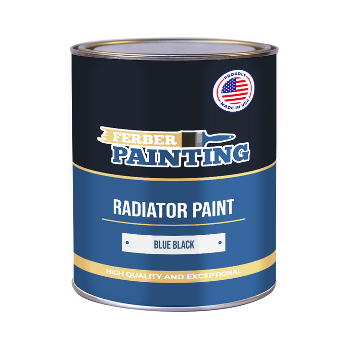 Peinture radiateur Bleu noir