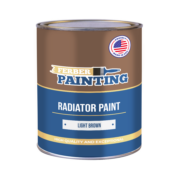 Peinture radiateur Brun pale