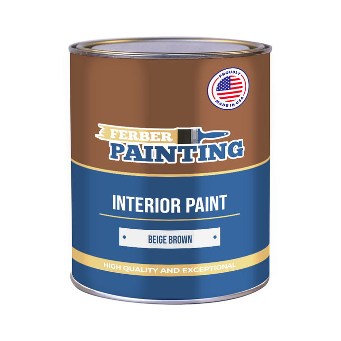 Peinture intérieure Beige brun