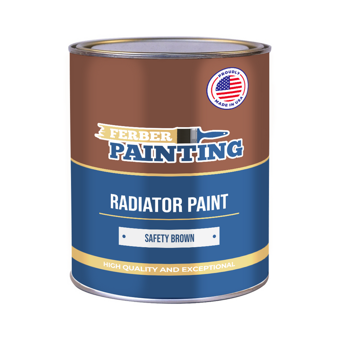 Peinture radiateur Brun de sécurité