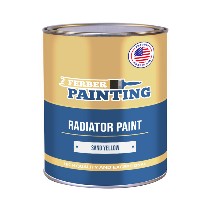 Peinture radiateur Jaune sable